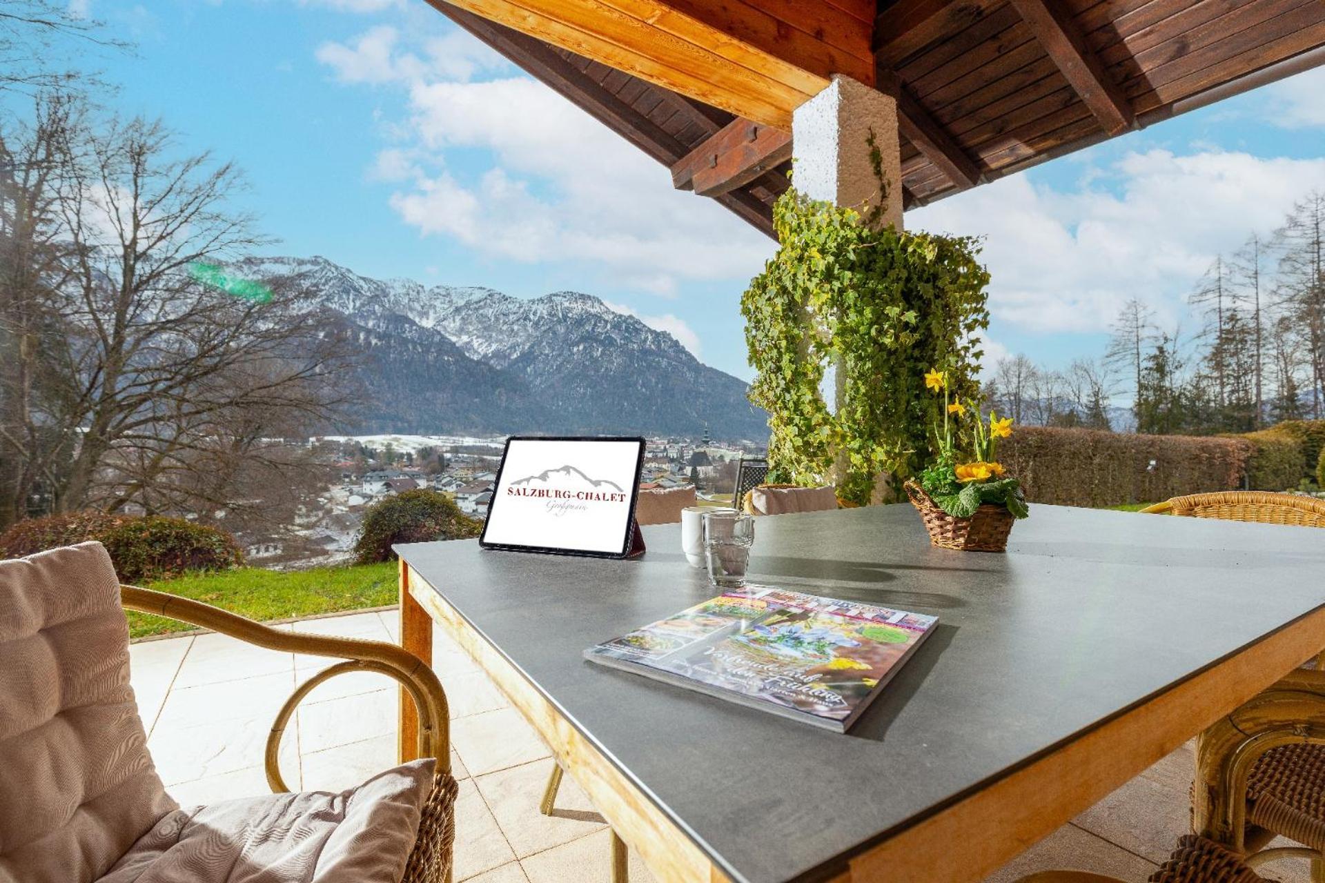 Luxus Ferienhaus Salzburg Chalet Mit Pool, Sauna, Whirlpool, Kamin Grossgmain Exteriér fotografie